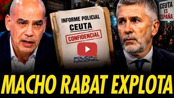 Embedded thumbnail for MACHO RABAT SE ENFADA: LE FILTRAN INFORME POLICIAL DE CEUTA QUE MARLASKA DESCONOCÍA