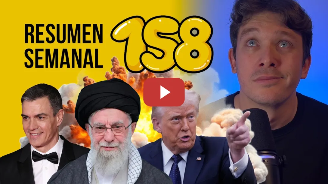 Embedded thumbnail for Guerra en Irán, Sánchez vs Trump, ZP y la vuelta del emérito #ResumenSemanal 158 | Miguel Charisteas
