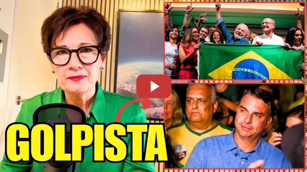Embedded thumbnail for LULA DA SILVA GANA Y BOLSONARO ESTALLA (Elecciones Brasil 2026)