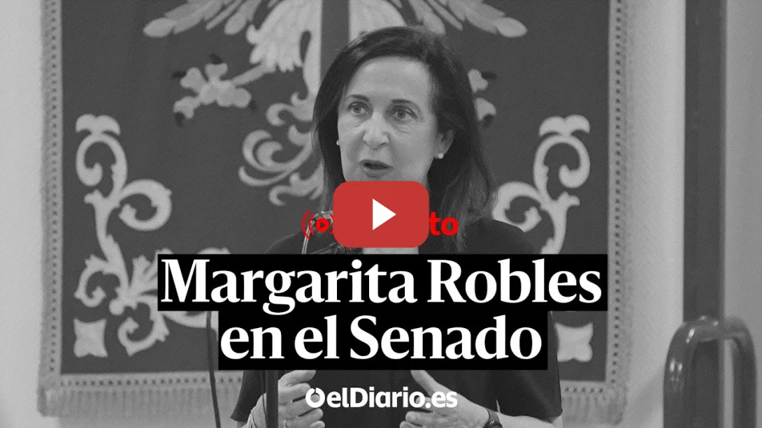 Embedded thumbnail for 🔴 DIRECTO | MARGARITA ROBLES comparece en el Senado