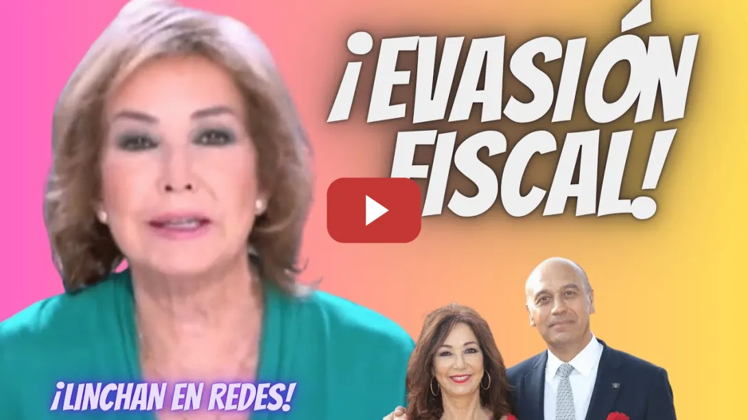 Embedded thumbnail for &quot;LINCHAN&quot; a Ana Rosa Quintana por estas declaraciones - ¡Apología de la evasión fiscal!