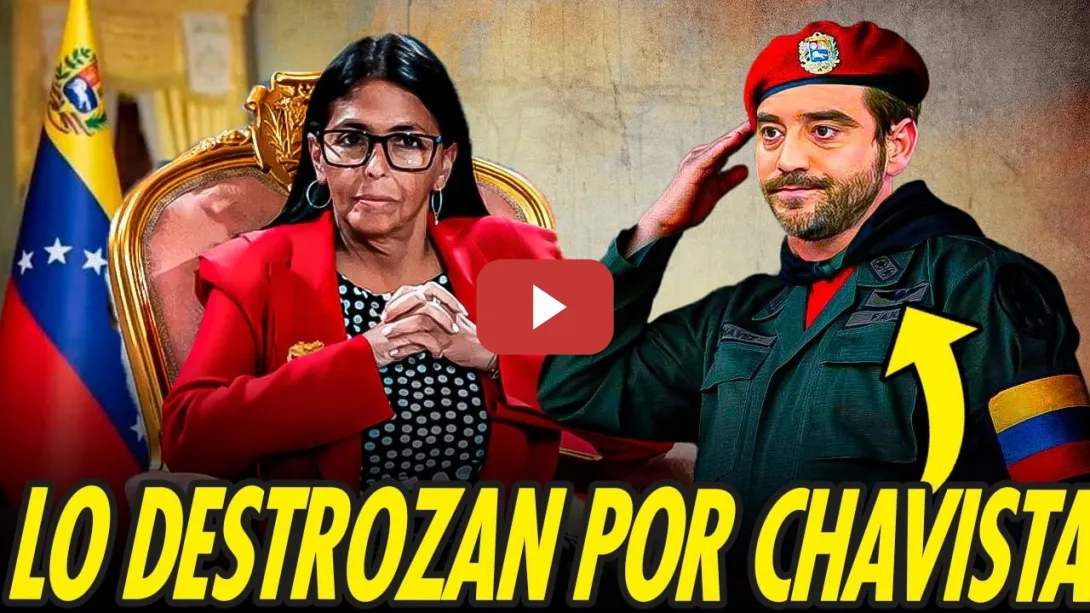 Embedded thumbnail for LA DERECHA DESTROZA A JAVIER NEGRE ACUSÁNDOLO DE CHAVISTA