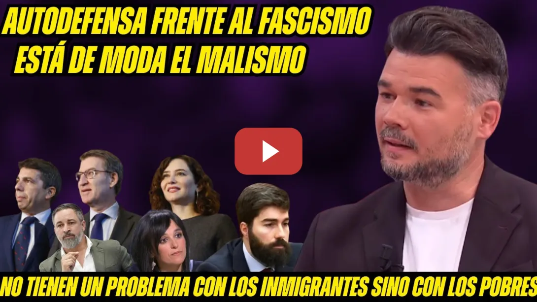 Embedded thumbnail for &quot;MAZÓN DEBERÍA ESTAR en la CÁRCEL&quot; RUFIÁN SENTENCIA al PP de AYUSO y FEIJÓO