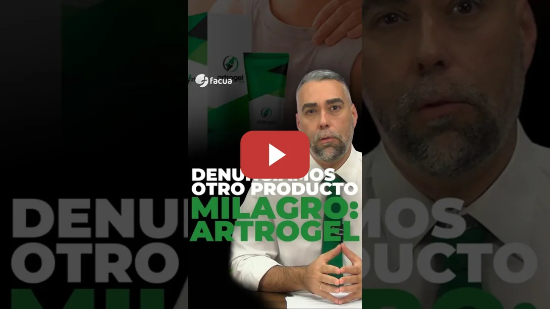 Embedded thumbnail for DENUNCIAMOS OTRO PRODUCTO MILAGRO: ARTROGEL