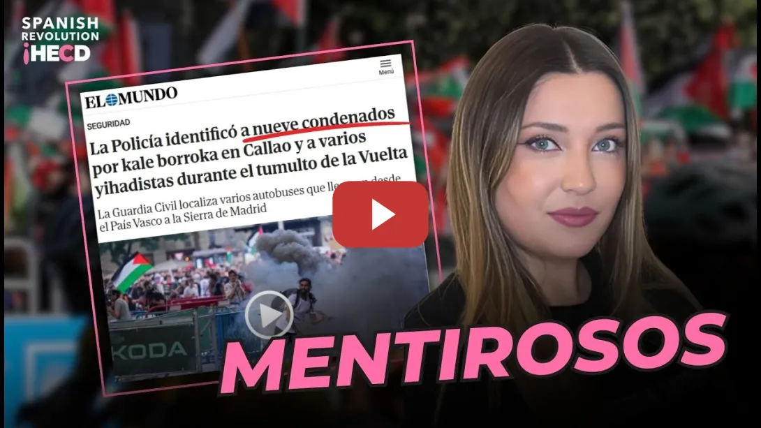 Embedded thumbnail for VERGÜENZA de PERIODISMO | EL MUNDO y su último BULO expuesto por la Policía y analizado por Marina