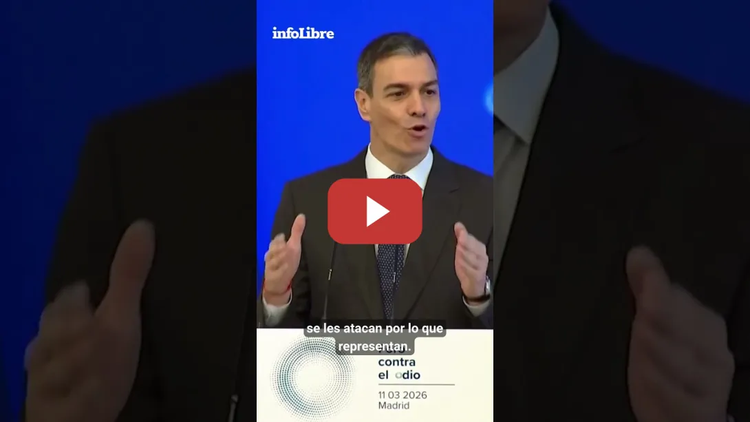 Embedded thumbnail for Sánchez sobre el Odio: “Para algunos es su principal baza electoral”