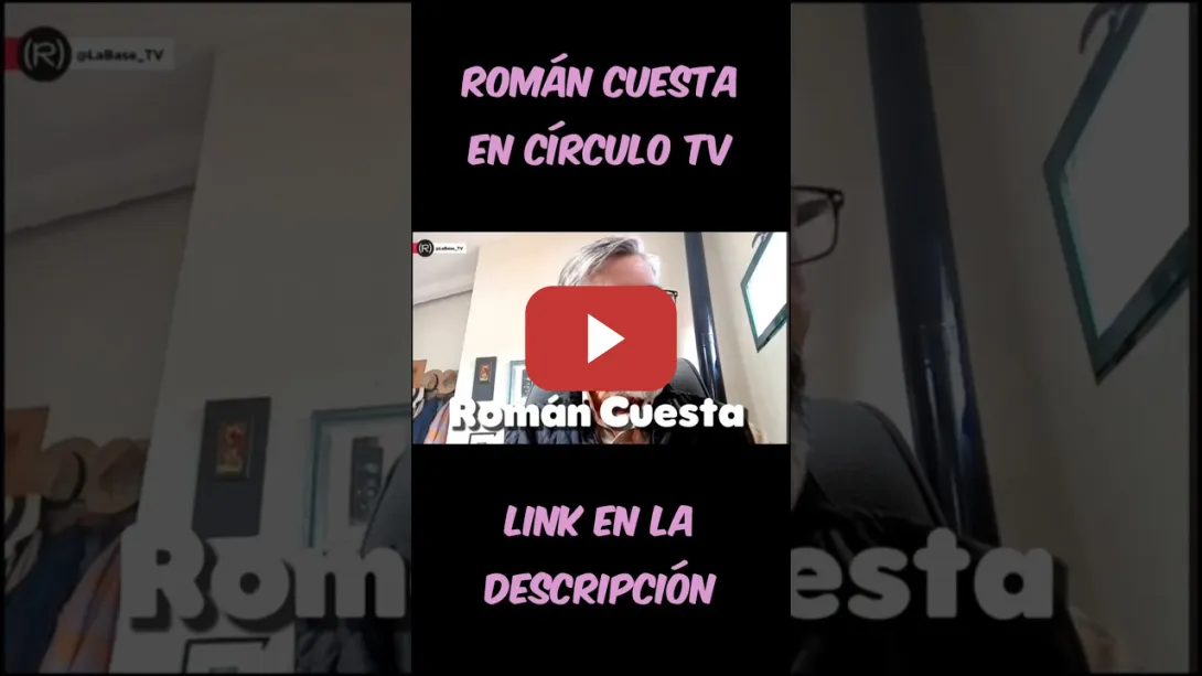 Embedded thumbnail for Román Cuesta el viernes en Círculo TV