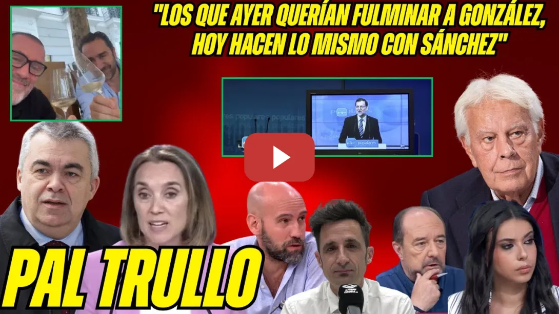 Embedded thumbnail for PRISIÓN SANTOS CERDÁN. RETRATAN a EXPOLÍTICO PSOE q quiere ACABAR con SÁNCHEZ, ESTACAZO a GAMARRA!