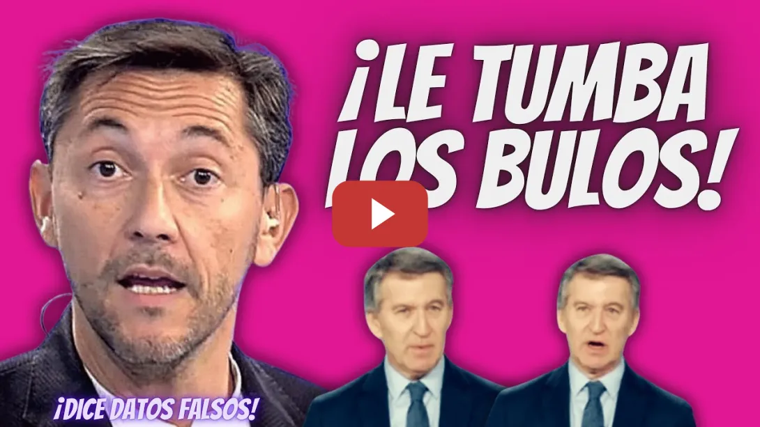 Embedded thumbnail for Javier Ruiz “DESMONTA” los BULOS de Feijóo sobre la ECONOMÍA