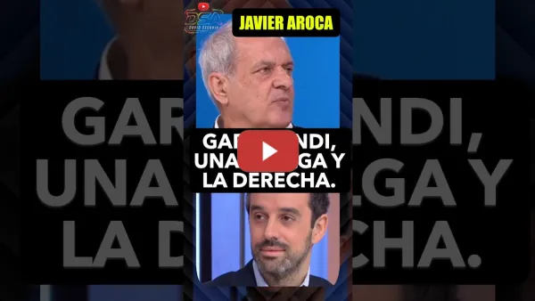 Embedded thumbnail for Javier Aroca, Garamendi es un agente de la derecha.