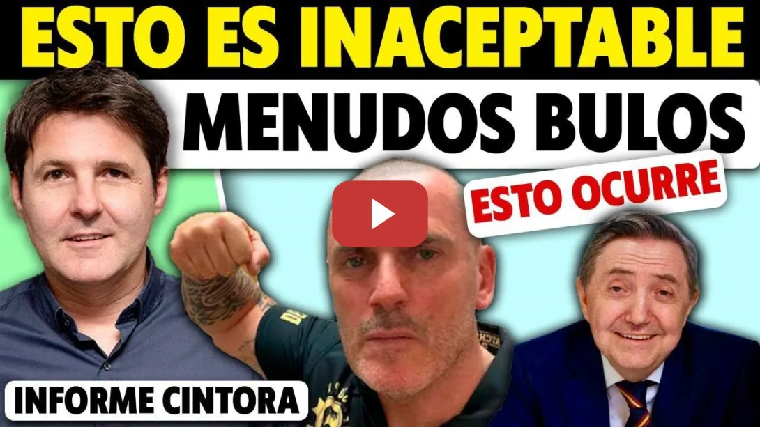 Embedded thumbnail for ¡QUÉ BOCHORNO! Y QUÉ IMPUNIDAD. ASÍ SACAN PARTIDO A LOS BULOS…
