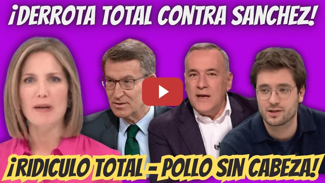 Embedded thumbnail for Silvia Intxaurrondo: Feijóo ES un POLLO sin CABEZA - HA CAÍDO en la TRAMPA de Sánchez