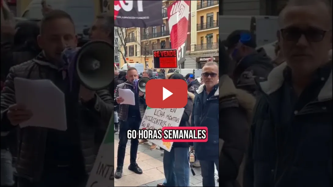 Embedded thumbnail for La histórica protesta sindical de El Corte Inglés que no verás en la TV