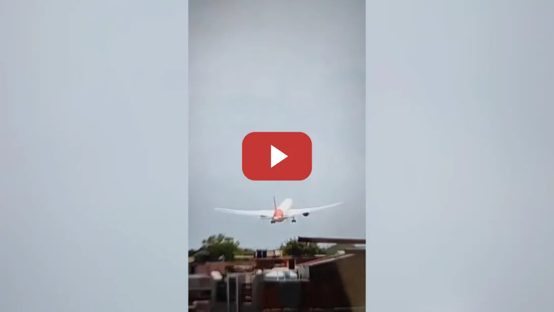 Embedded thumbnail for Un avión de Air India con más de 240 personas a bordo se estrella en el oeste de India
