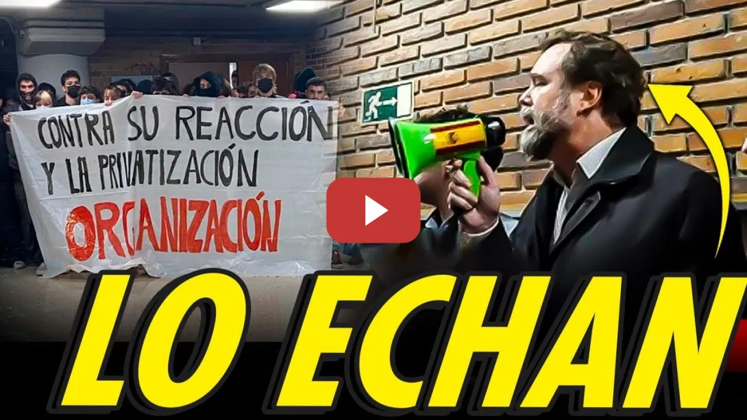 Embedded thumbnail for EL ESCRACHE A ESPINOSA DE LOS MONTEROS EN LA UCM