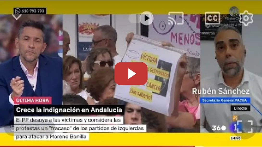 Embedded thumbnail for El portavoz parlamentario del PP se burla de los manifestantes por el escándalo de las mamografias