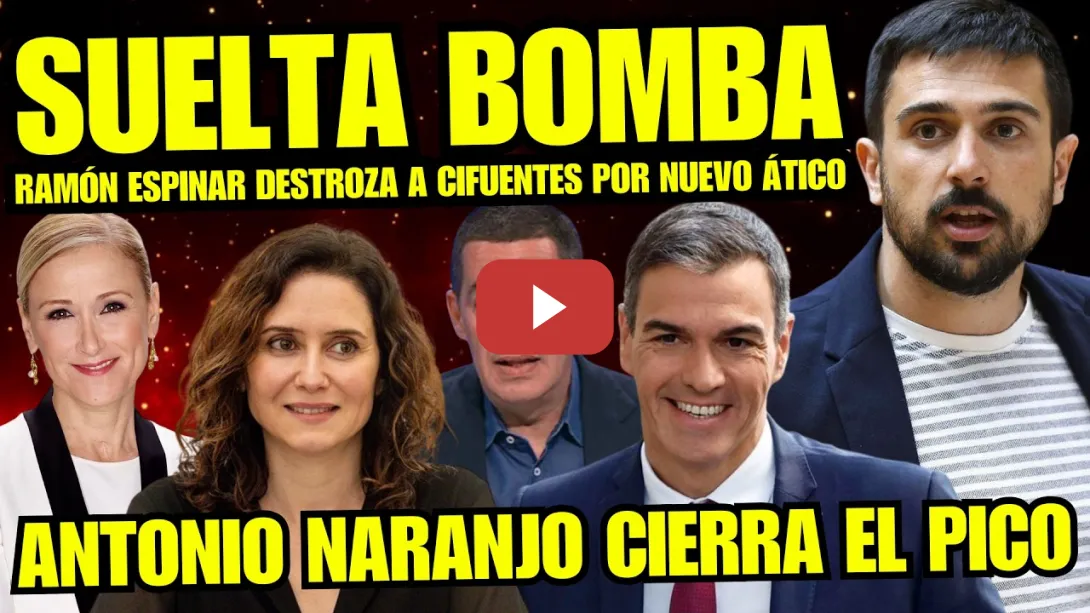 Embedded thumbnail for CIFUENTES Y ANTONIO NARANJO RECIBEN DURO "RAMÓN ESPINAR LOS ACORRALA Y DESTROZA FRENTE A SUS BULOS"