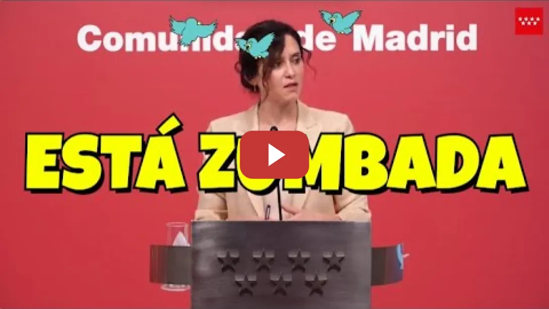 Embedded thumbnail for Ayuso manipulando una rueda de prensa con Bulos y Locuras