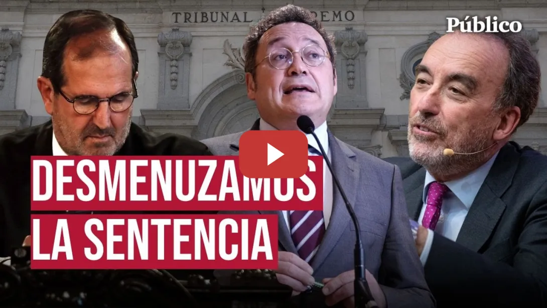 Embedded thumbnail for 5 críticas y 5 argumentos sobre la Sentencia contra GARCÍA ORTIZ: de Marchena al voto particular