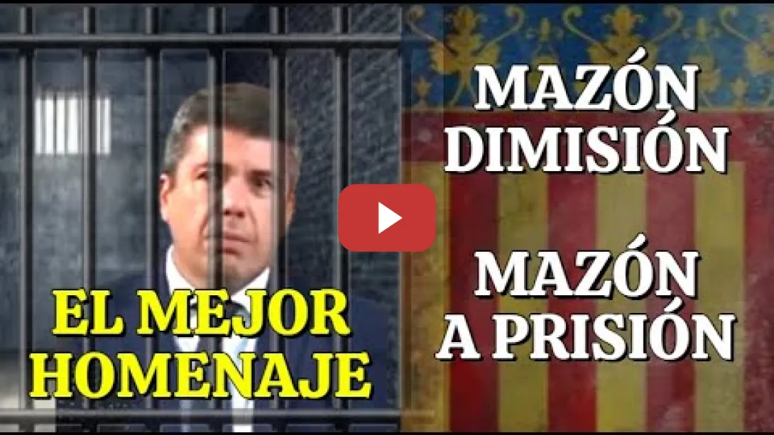 Embedded thumbnail for La desvergüenza de Carlos Mazón en el Homenaje a las Víctimas de la DANA