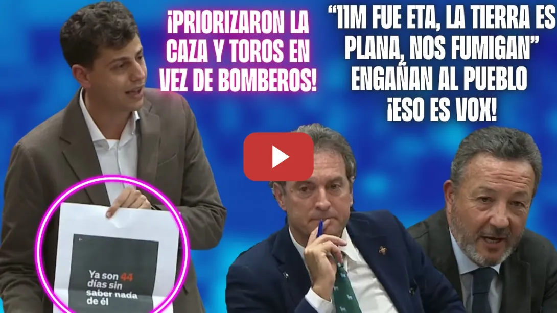 Embedded thumbnail for 💥Javier Guardiola PONE en su SITIO a PP y VOX: Solo les ha faltado FRANCO ¡SARTA de BULOS!