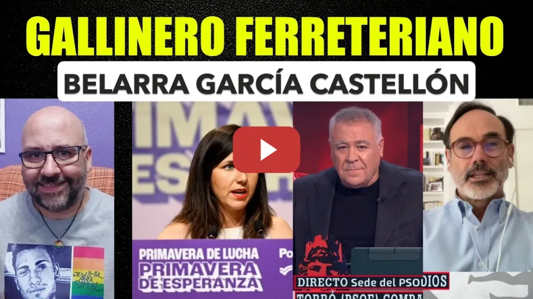Embedded thumbnail for Ferreras se revuelve contra Cue para ir a por el PSOE despreciando el daño que hizo Kitchen.