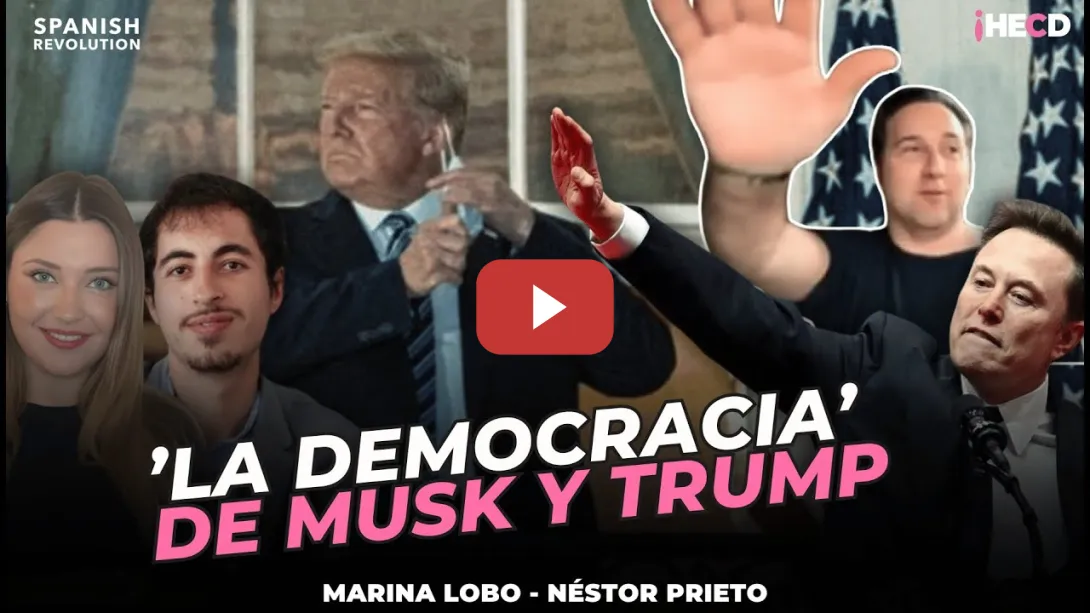 Embedded thumbnail for MUSK Y TRUMP DESAFÍAN EL SISTEMA 😨, Iker Jiménez lo parodia y Néstor Prieto lo desmenuza