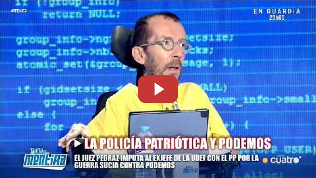 Embedded thumbnail for Echenique: "No hay que elegir entre corrupción del PSOE o cacería. Puede haber las dos a la vez"