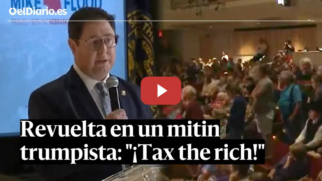 Embedded thumbnail for REVUELTA contra un congresista de TRUMP en NEBRASCA: &quot;¡Tax the rich!&quot;