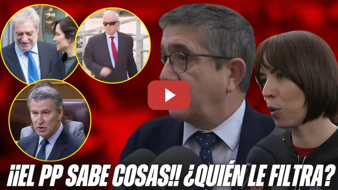 Embedded thumbnail for Patxi López y Morant LO CLAVAN &quot;JUECES COMPINCHADOS&quot; con el PP: &quot;MAR ADELANTA DECISIONES JUDICIALES&quot;