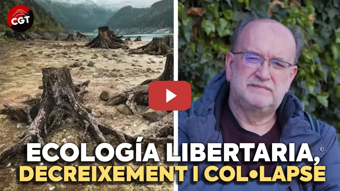 Embedded thumbnail for COMMUNIA 03: Decreixement i Col·lapse, amb Carlos Taibo | CGT EN RED