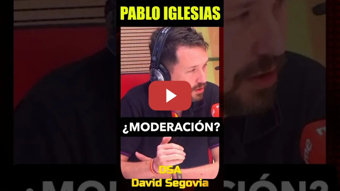Embedded thumbnail for Pablo Iglesias  ¿Moderación?