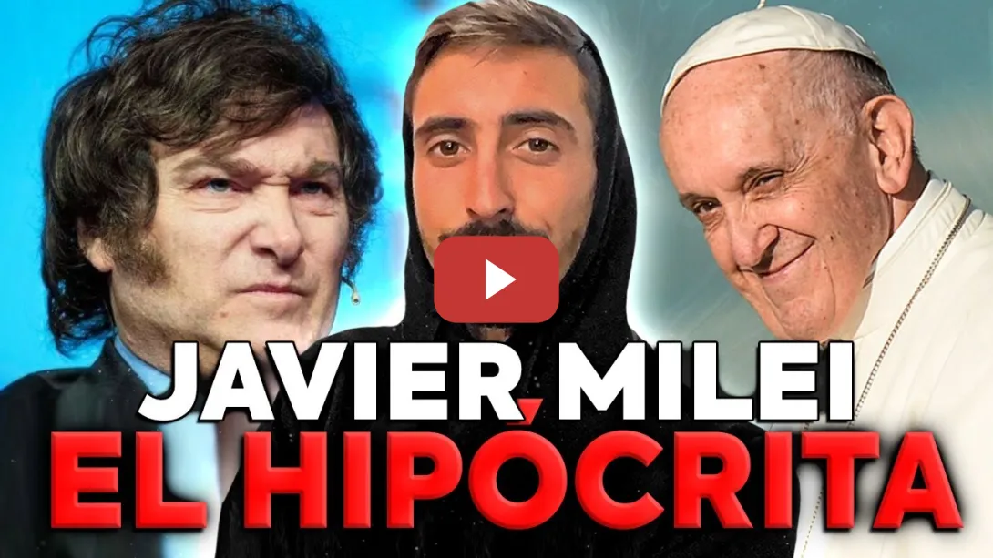 Embedded thumbnail for De Zurdo hijo de p*t@ a es un &quot;honor conocerlo&quot;: las rrss revientan a Milei por el Papa |EN LA DIANA