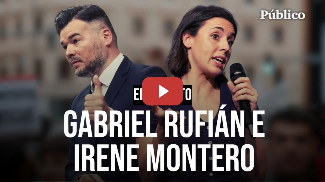 Embedded thumbnail for 🔴Directo | Sigue el acto de GABRIEL RUFIÁN e IRENE MONTERO, moderado por XAVI DOMÈNECH