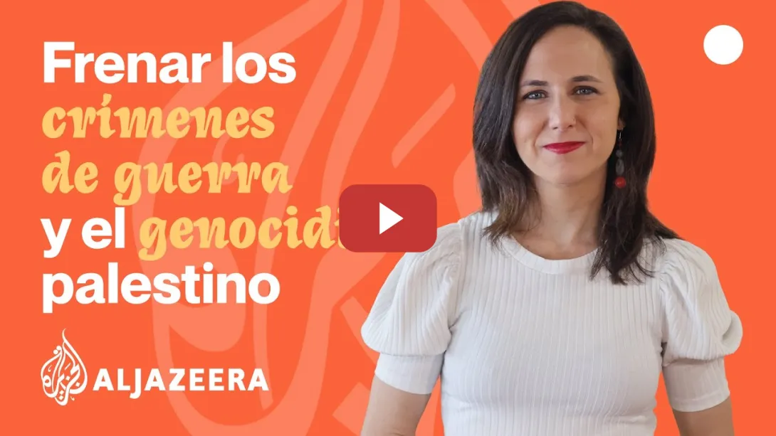 Embedded thumbnail for Ione Belarra en Al Jazeera: &quot;El silencio internacional sobre el genocidio en Palestina es atronador&quot;