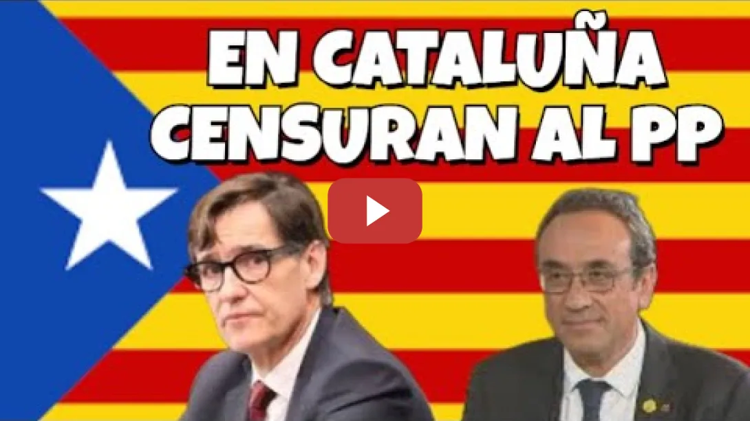 Embedded thumbnail for Presidente del Parlament de Cataluña censura, veta y falta al respeto a los diputados del PP