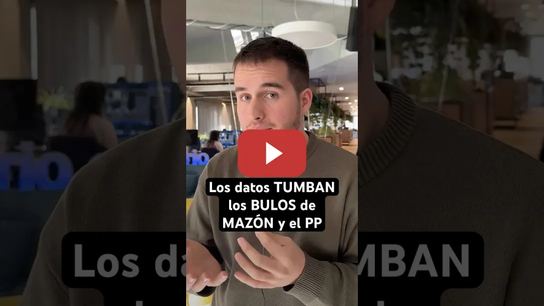 Embedded thumbnail for ☝️Los datos TUMBAN los #BULOS de #MAZÓN y el PP #dana #shorts