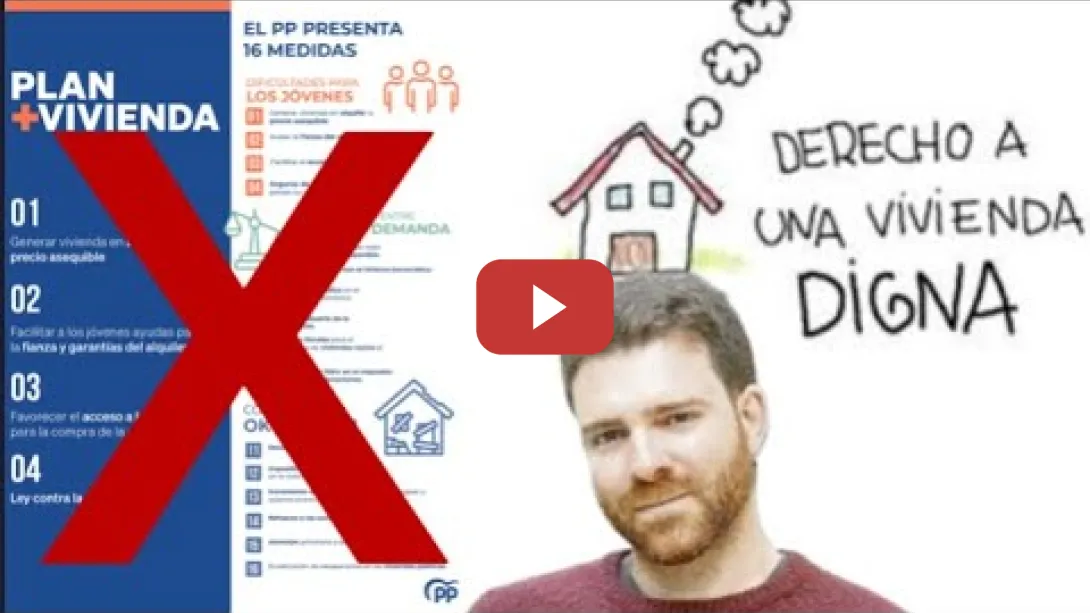 Embedded thumbnail for En solo 2 minutos, desmonta las políticas de vivienda del PP y VOX