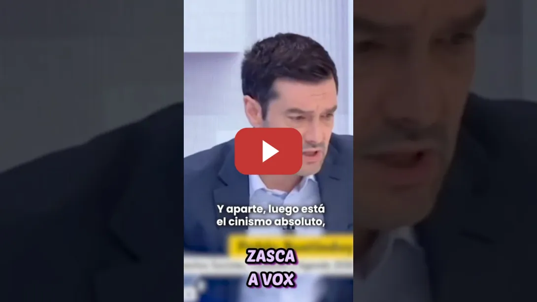 Embedded thumbnail for Bustinduy retrata a los vende patrias de VOX y PP con su "prioridad nazional"