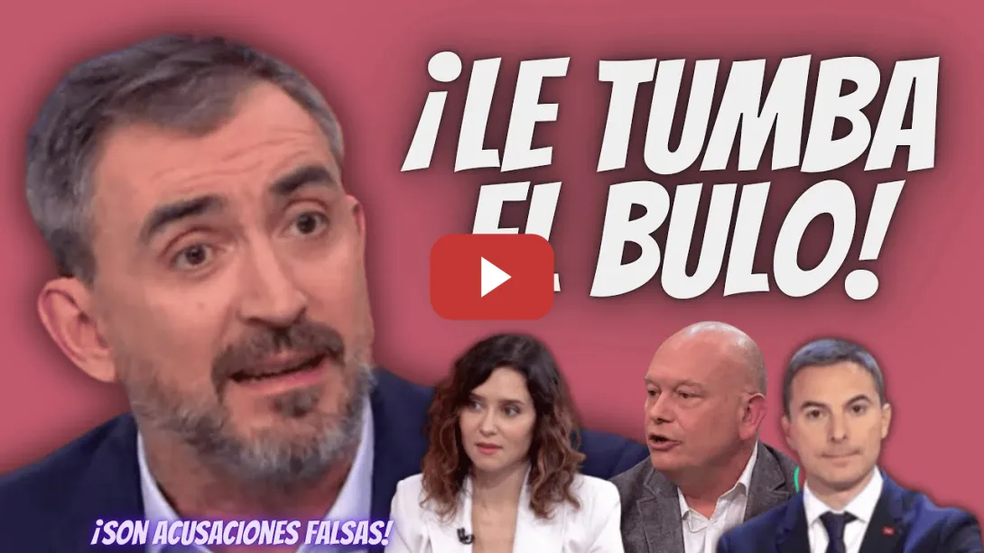 Embedded thumbnail for Ignacio Escolar “DESMONTA” a un TERTULIANO PALMERO de Ayuso - ¡Estaba TODO publicado!