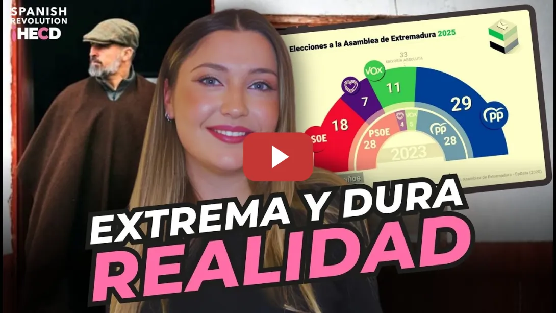 Embedded thumbnail for EXTREMAyDURA REALIDAD 🤡 El laboratorio extremeño y el desmadre ultra