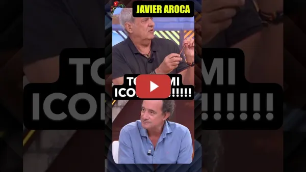 Embedded thumbnail for Javier Aroca a Javier Gállego, toma mi icono.