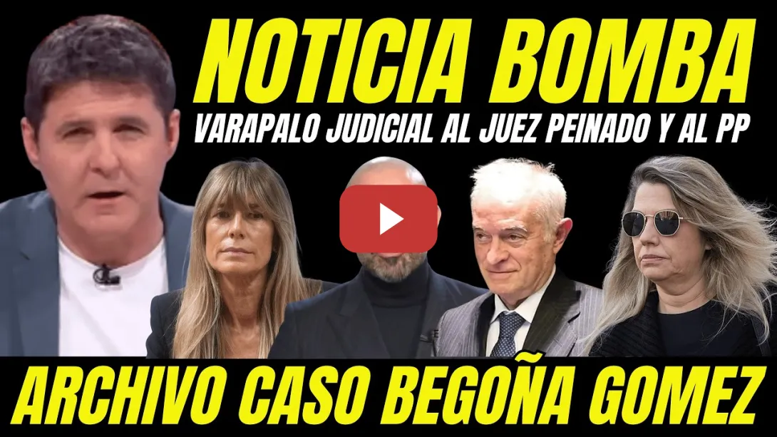Embedded thumbnail for VARAPALO AL JUEZ PEINADO Y AL PP "RECURSO ASESORA BEGOÑA GÓMEZ DESTROZA A JAIME DE LOS SANTOS"