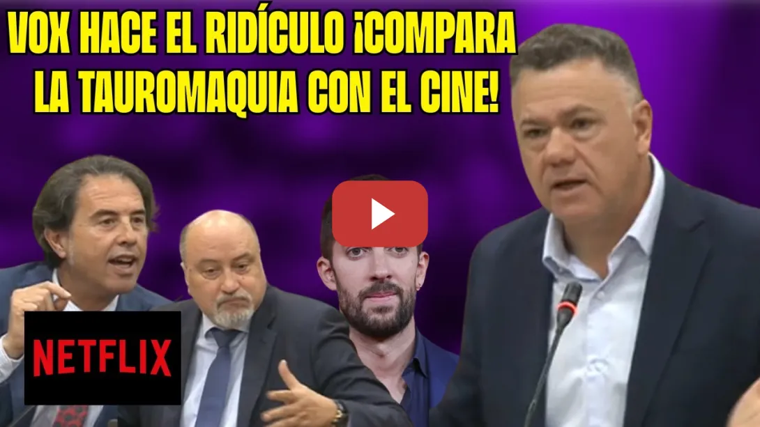 Embedded thumbnail for El Guardia Civil de Podemos se MOFA de VOX: ATACAN a BRONCANO y WOKES &quot;Les gusta el CINE Neandertal&quot;