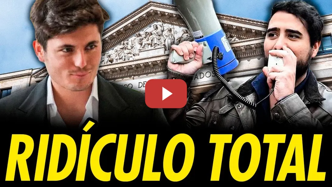 Embedded thumbnail for UN NUEVO RIDÍCULO DE VITO QUILES Y ALVISE PÉREZ FRENTE AL CONGRESO