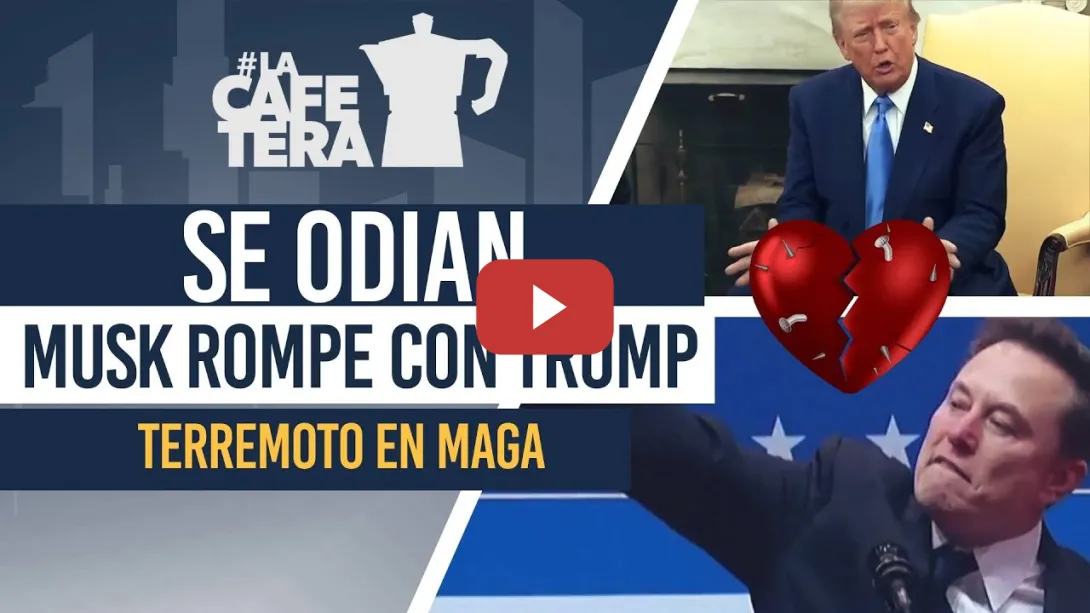 Embedded thumbnail for 📉 Elon contra Trump; el vídeo con Epstein y el unfollow más caro del año