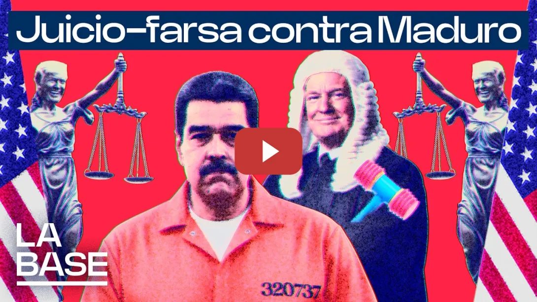 Embedded thumbnail for La Base 6x109 | Nicolás Maduro y Cilia Flores, ante la "Justicia" de EEUU