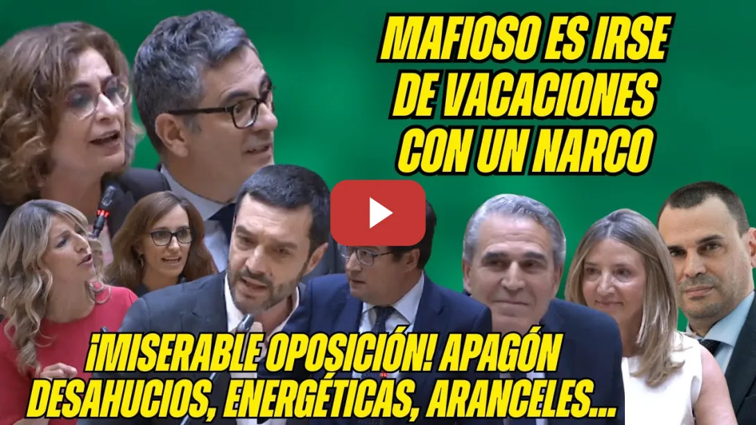 Embedded thumbnail for ACRIBILLAN al PP en el Senado: BAÑO de BUSTINDUY, BOLAÑOS, ÓSCAR LÓPEZ, MONTERO DEFRAUDADOR CONFESO!