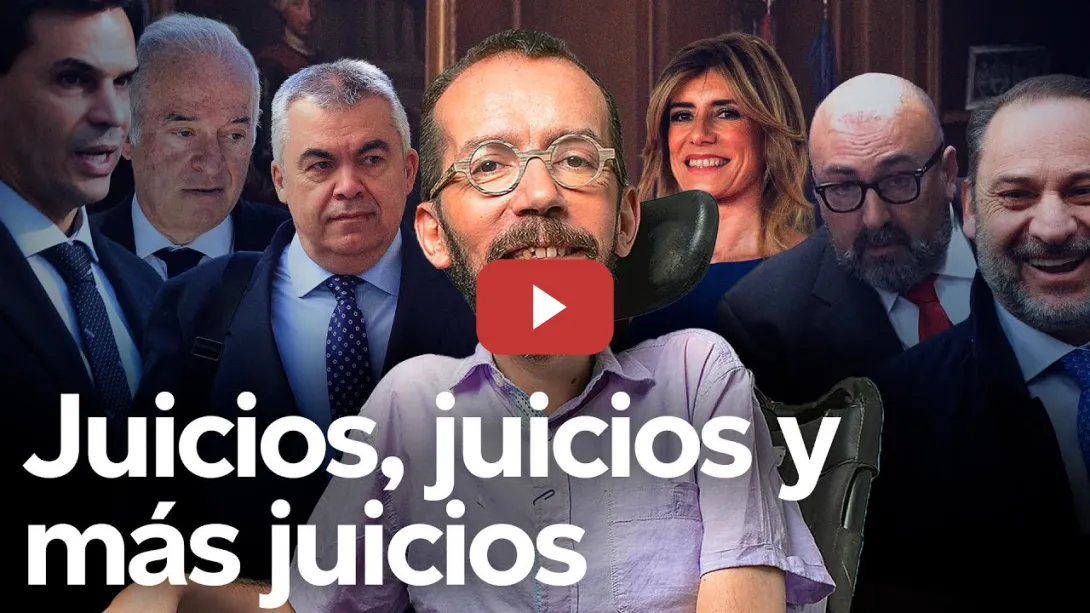 Embedded thumbnail for Echenique DISECCIONA las diferentes causas judiciales de la actualidad política