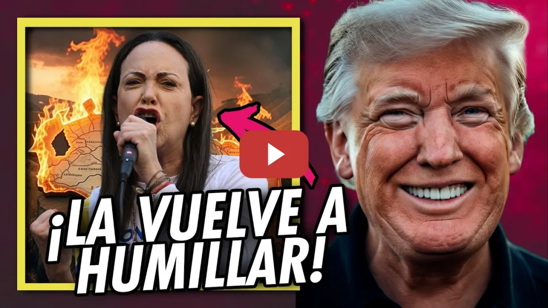 Embedded thumbnail for 🤦‍♀️ Trump vuelve a HUMILLAR a CORINA MACHADO #noobstante